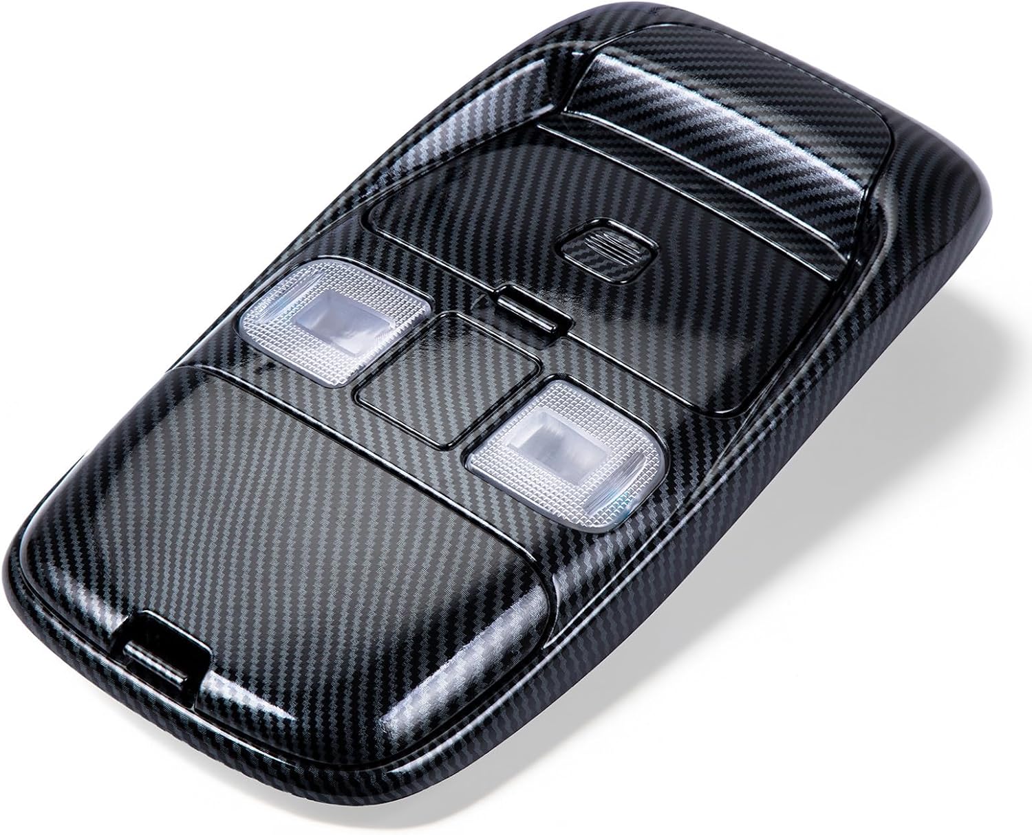 Sorello Front LED Overhead Console Assembly Fit for Dodge Ram 1500 2500 3500 1998-2002 - Replace SN96TL2AA SN94TL2AA L0021202 5013609AA(Carbon Fibre)