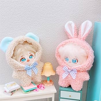 め*こ様 可愛いリボン付きぬいぐるみ 全3色 【10cm-12cmぬい用】ぬい服 ぬいぐるみ ツイード柄 デカリボン 4