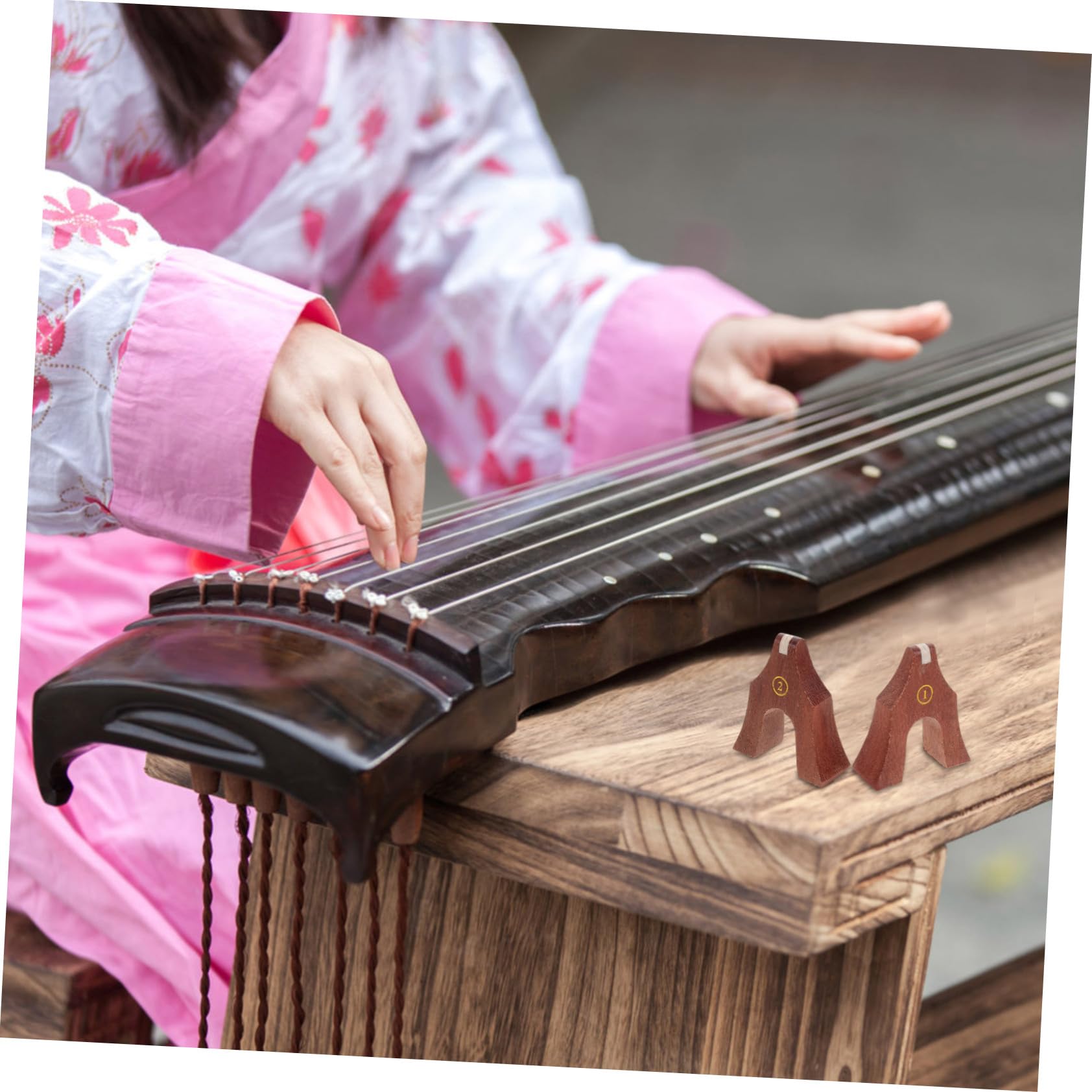 Guzheng Brücke, 1 Satz, Ersatzteil für Instrument