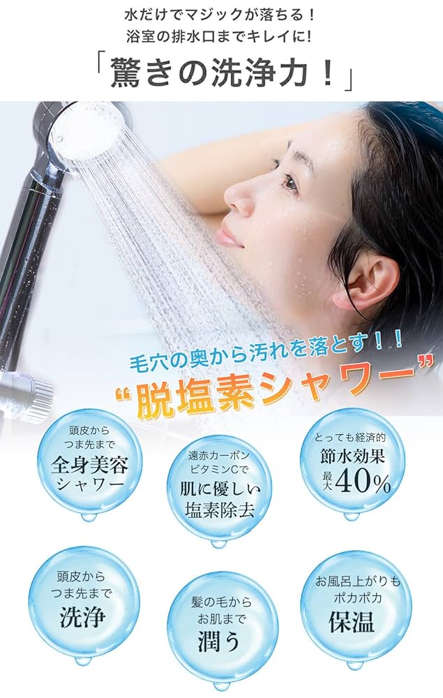 nanojetプレミアム遠赤シャワーW塩素除去VITA-C nanojetプレミアム遠赤シャワーW塩素除去VITA-C