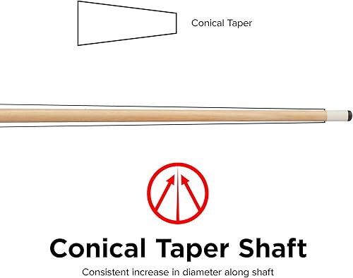 Miniatura 3 de Viper Taco de billarpiscina de arce canadiense de 1 pieza