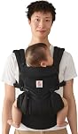 Ergobaby Omni Classic Baby Carrier for Newborn to Toddlers 0-48 Months (7-45 lbs) - 4-Position Breathable Mesh Baby Carrier with Ergonomic Support - Natural Beige