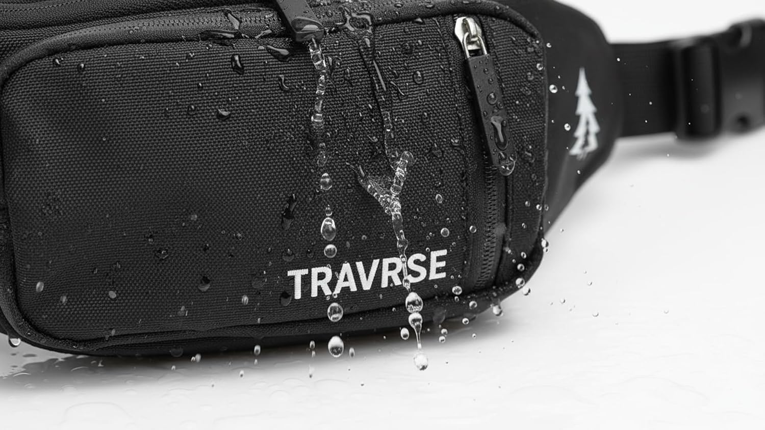 Hiking & Skiing Crossbody Fanny Pack Waist Pack for Men & Women – Waterproof Crossbody Bag for Hiking, Winter Sports, Outdoor Adventure, Lightweight & Durable