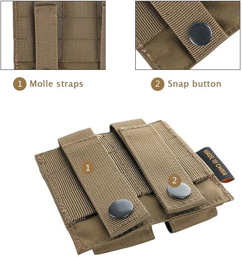 Miniatura 9 de EXCELLENT ELITE SPANKER Pistola universal ajustable táctica abierta superior doble pistola Mag bolsa