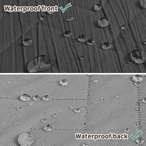 Miniatura 2 de Ameritex Manta 100% impermeable para cama de perro, funda de sofá de doble cara con patrón moleteado para mascotas, funda reversible para muebles,