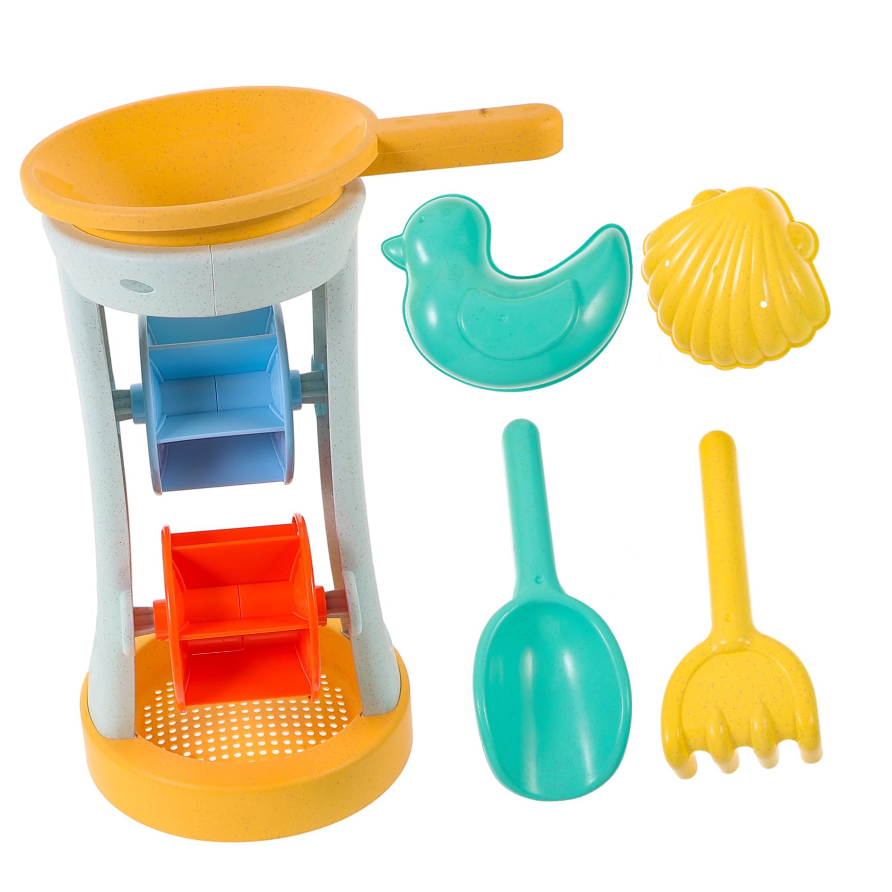 Secchiello Mare Giocattolo in Plastico per Bambini, Beach Toy | Atmosfera Estiva, Giochi per Spiaggia e Sabbia, Uso Seaside e School, per Bambini