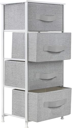 Vista 168 de Sorbus Cómoda de mesita de noche con 2 cajones de madera sintética, mesita de noche con almacenamiento para dormitorio, sala de estar, armario