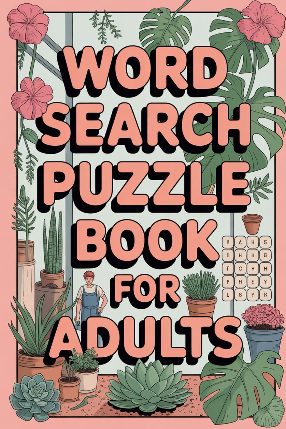 Word Search Puzzle Book for Adults: 100 Fun and Challenging Word Find Puzzles for Relaxation, Brain Training and Stress Relief