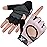 BEAST RAGE Workout Gloves for Men and Women - Fingerless Weight Lifting With Palm Protection Padding, Breathable and Lightweight for Weightlifting, Cycling, Pull Up (Pink, XS)