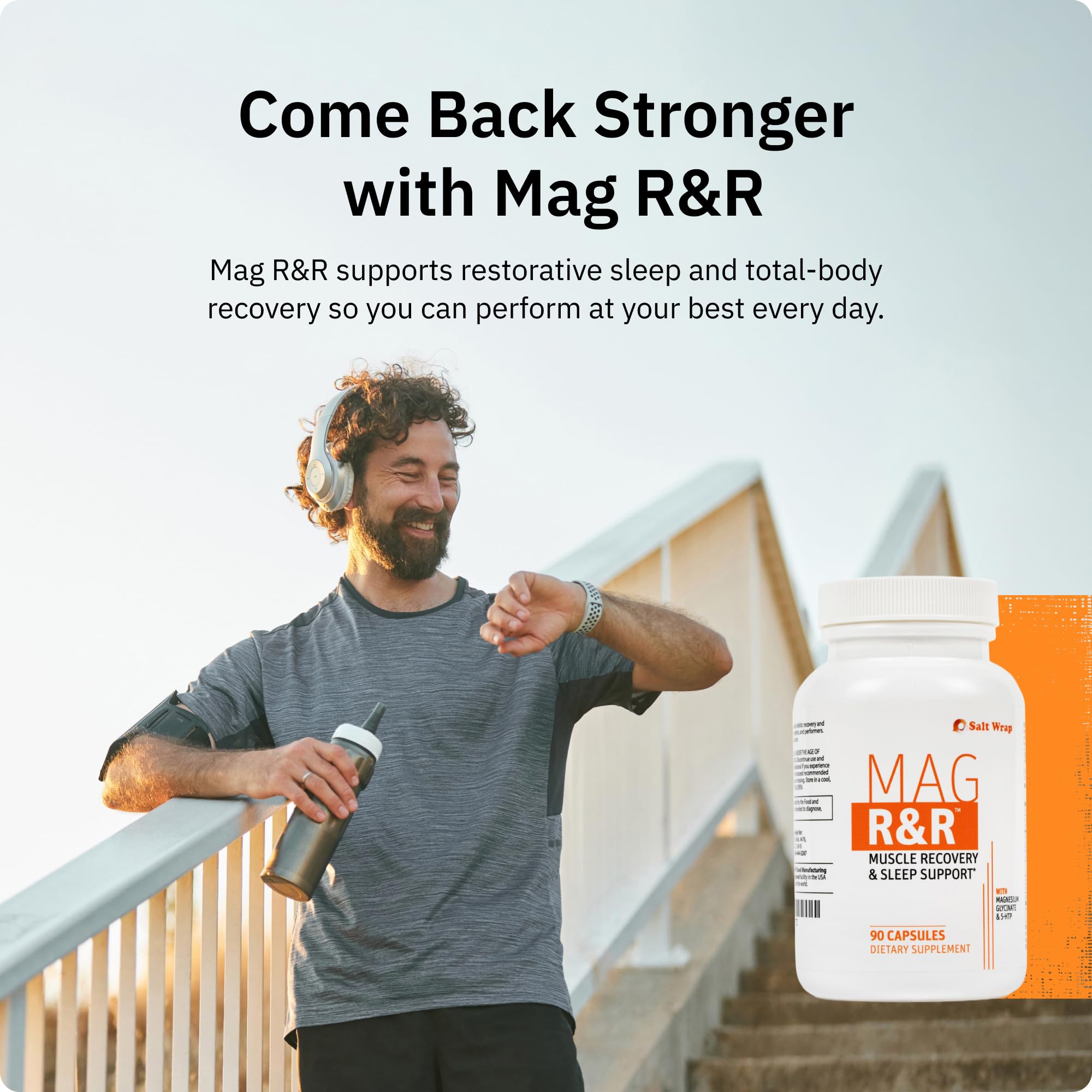 SaltWrap Mag R&R Nighttime Muscle Cramp Relief, 90 Caps — Amazon image 8