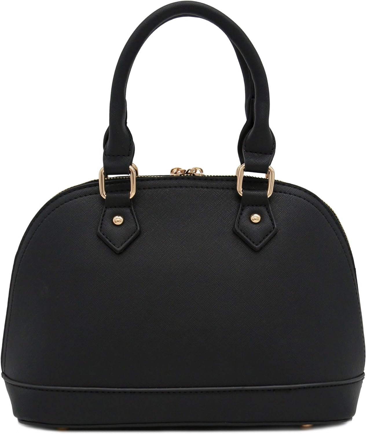 Zip-Around Saffiano Classic Dome Satchel - Image 6