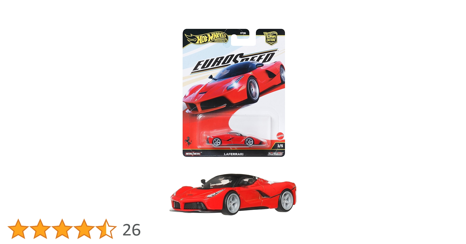 10台セット　ホットウィール　ユーロスピード　LA FERRARI　ラフェラーリ ホットウィール フェラーリ ラフェラーリ 10台セット ホットウィール