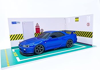 Amazon.co.jp: シングルカー 1:24スケール パーキングガレージ