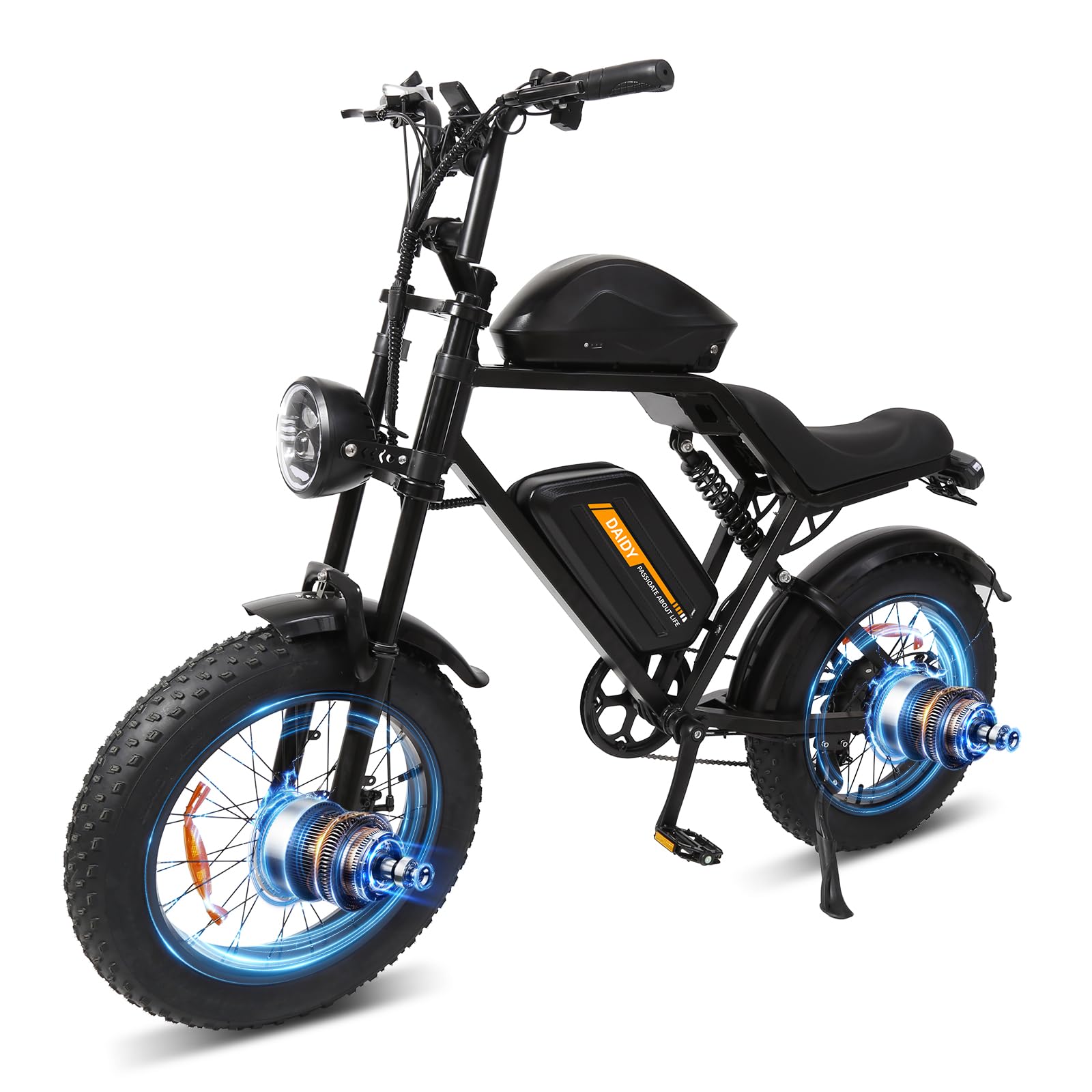 BEMMY Bicicleta Elétrica para Adultos 750W(Pico de 1000W), Pneu