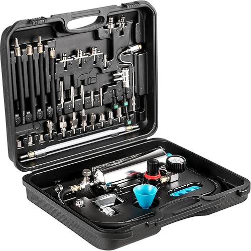 VEVOR Limpiador de inyector sin desmontaje, 20.3 fl oz automotriz sin desmontar inyector de combustible de gasolina y limpiador, sistema de