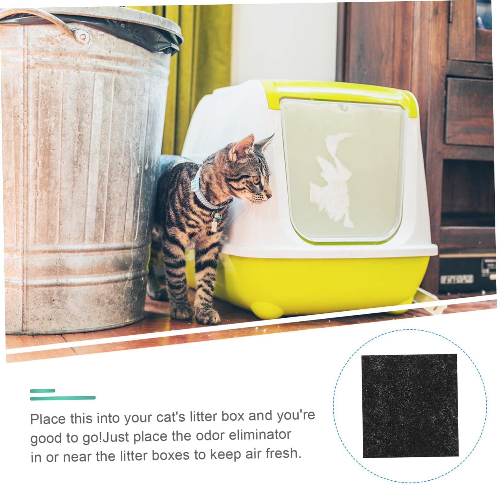 minkissy 3sets Haustier Wohnbereich Filtration Zubehör Katzentoilette Katzenstreu Streu Entferner Pad Für Clean 24pcs * 3