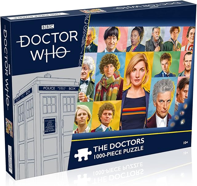 Doctor Who The Doctors 1000 Piece Jigsaw Puzzle Game