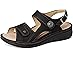 Finn Comfort Barbuda Darkbrown Grass - Front View