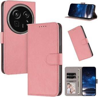 Compatible with Sharp Aquos R9 Pro SH-54E,Compatible with Sharp Aquos R9 Pro SH-54E Flip Kickstand Magnetic Closure Wallet Phone Case Pink