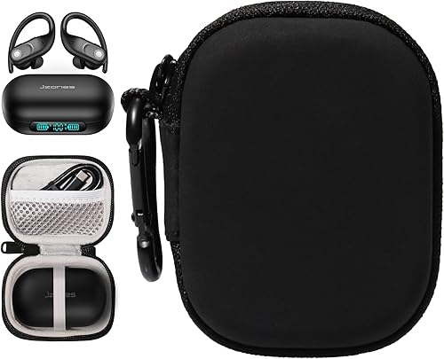 Funda para auriculares inalámbricos Jzones con Bluetooth