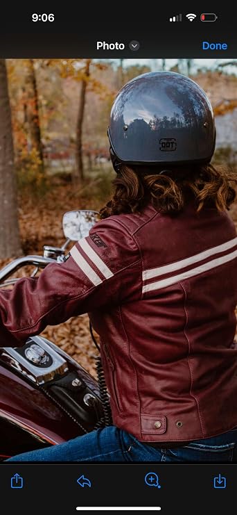 Soman H6 Half Helmet with Harley Compatible 7-Pin Headset