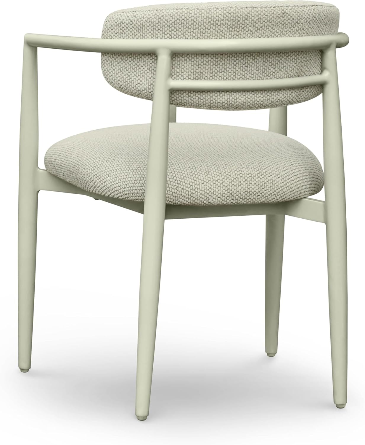 Tov Furniture Annika Cream Textured Outdoor Dining Arm Chair