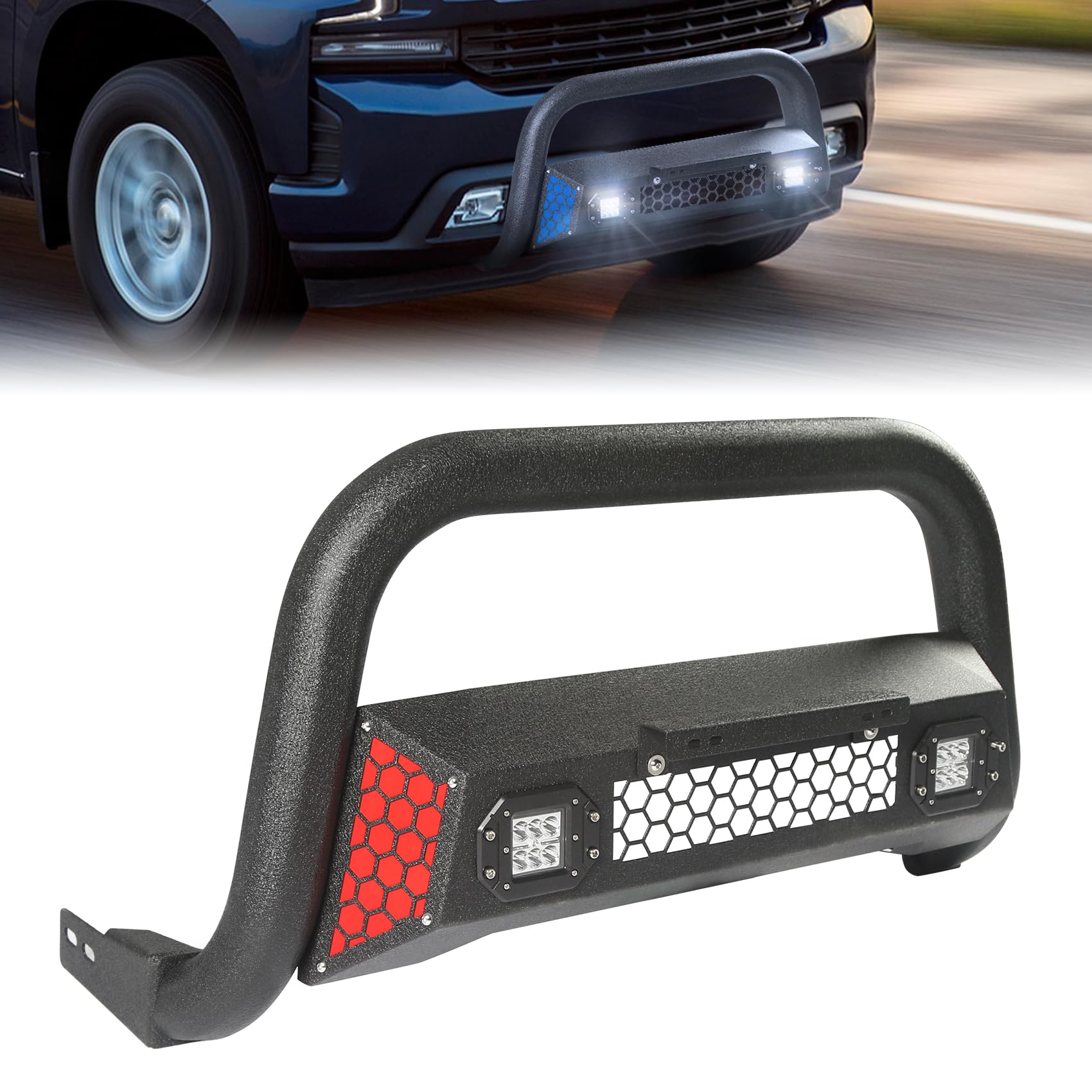 PARTREE Bull Bar with LED Light