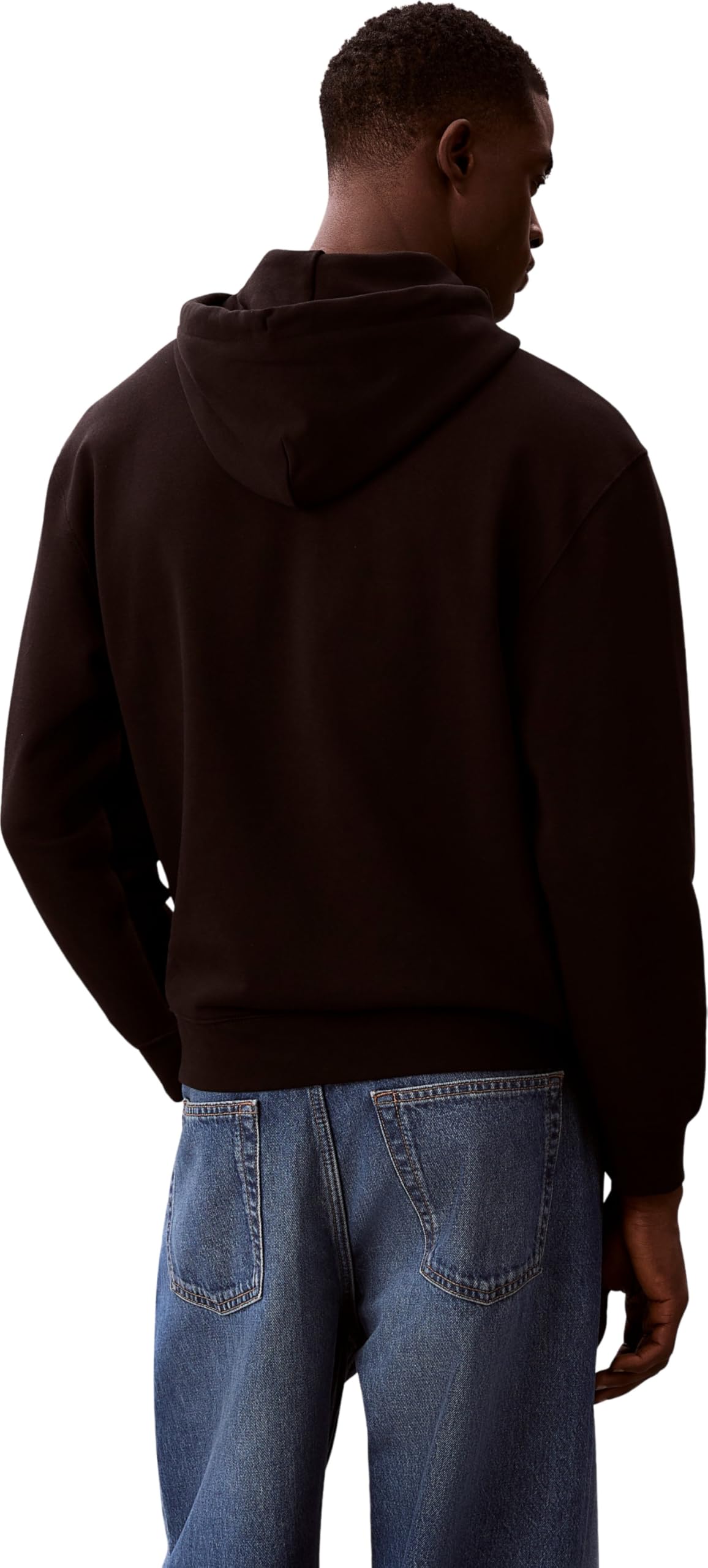 Calvin Klein Hoodie Hombre Terry Badge con Capucha