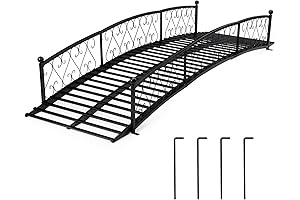 8 FT Garden Bridge: Step into a Picturesque Oasis