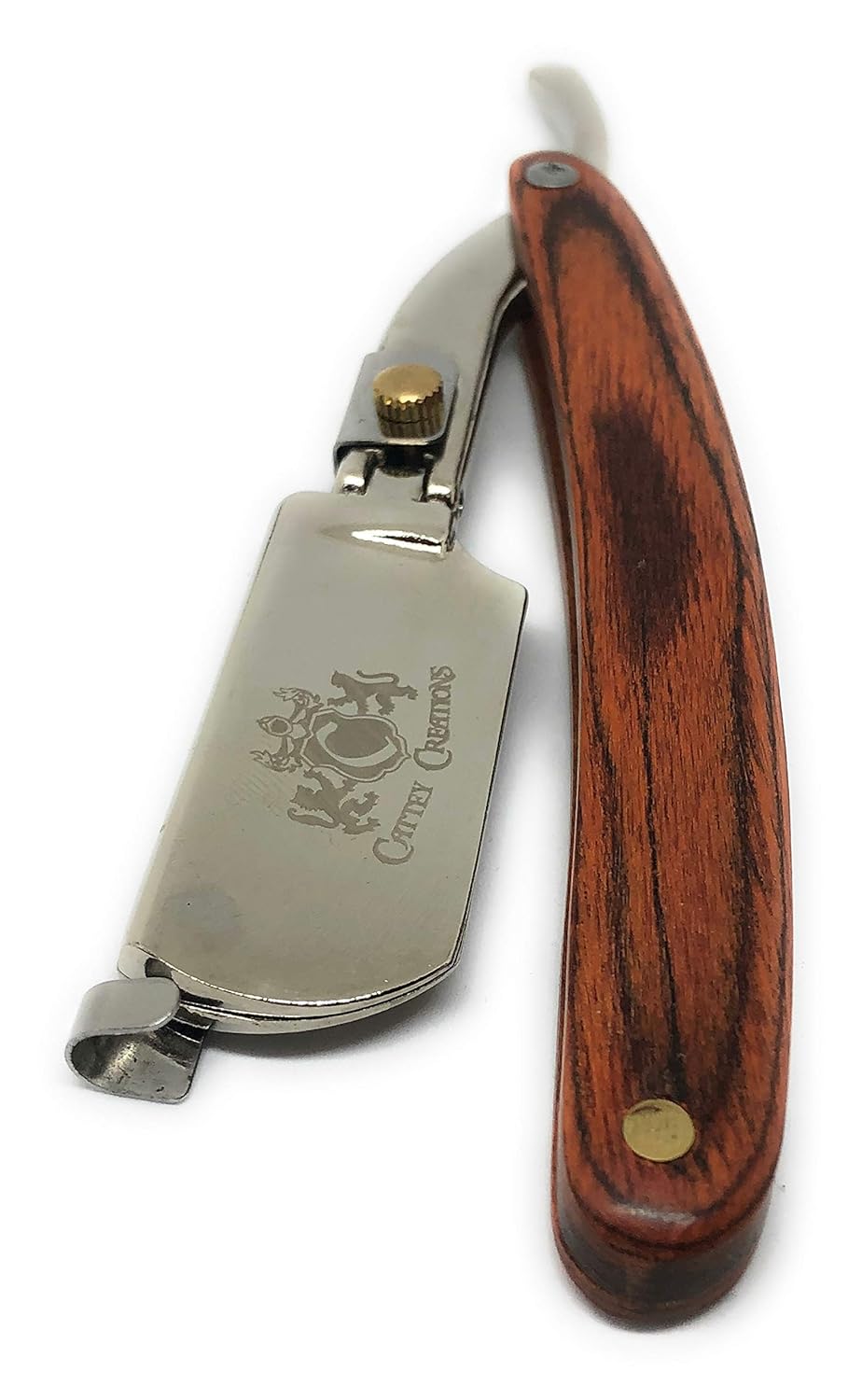 PROFESSIONAL Barber Straight Edge Razor - Salon Quality-Smooth Shave-Easy Blade Replacement Mechanism- Men's Manual Shaver-Perfect for Pro Barbers and Personal Use