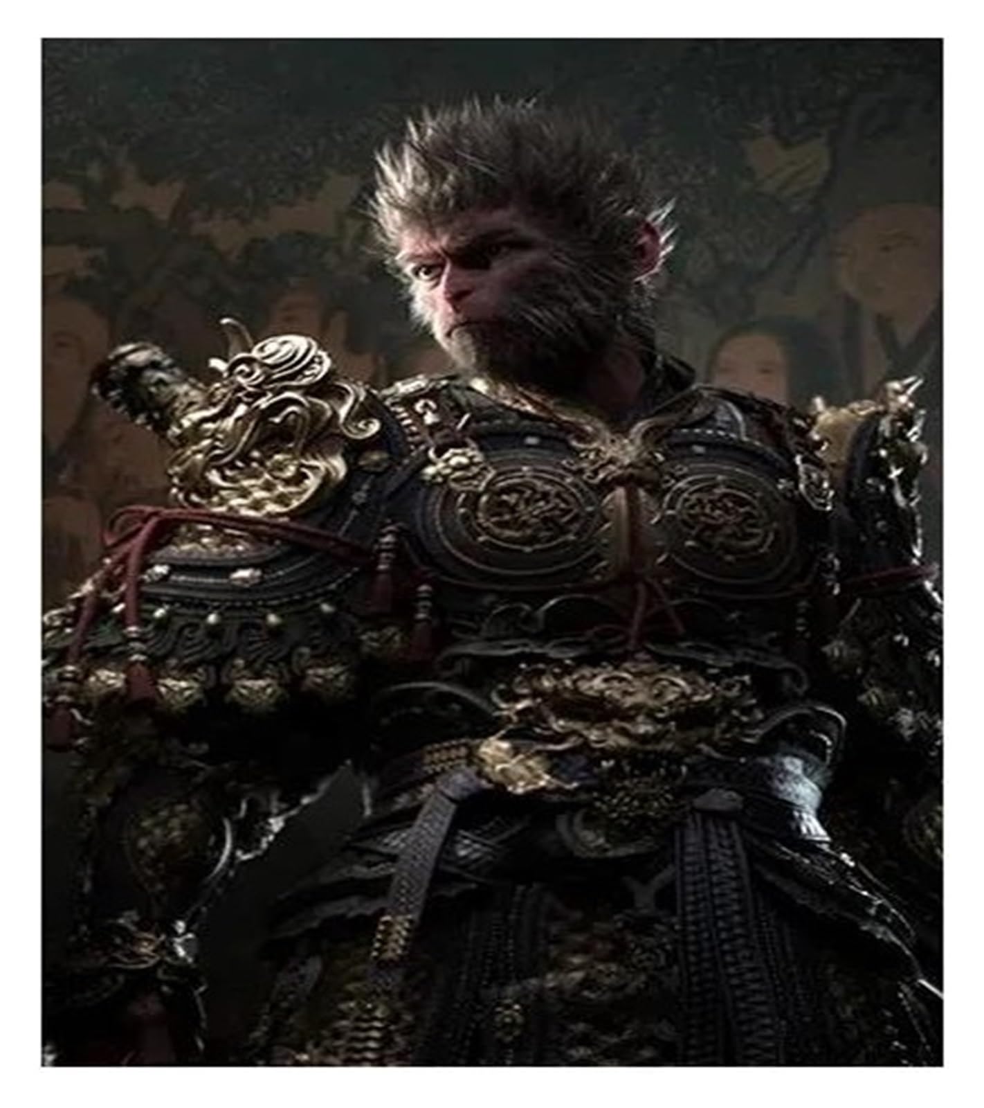 Affiche Wukong Mythe Noir pour créer un espace gaming