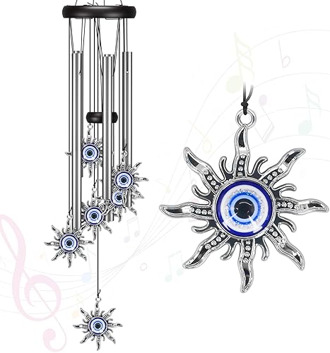 Campanillas de viento para espacio exterior, campanilla de viento con sonidos naturales, decoraciones para exterioresinteriores para patio, porche,