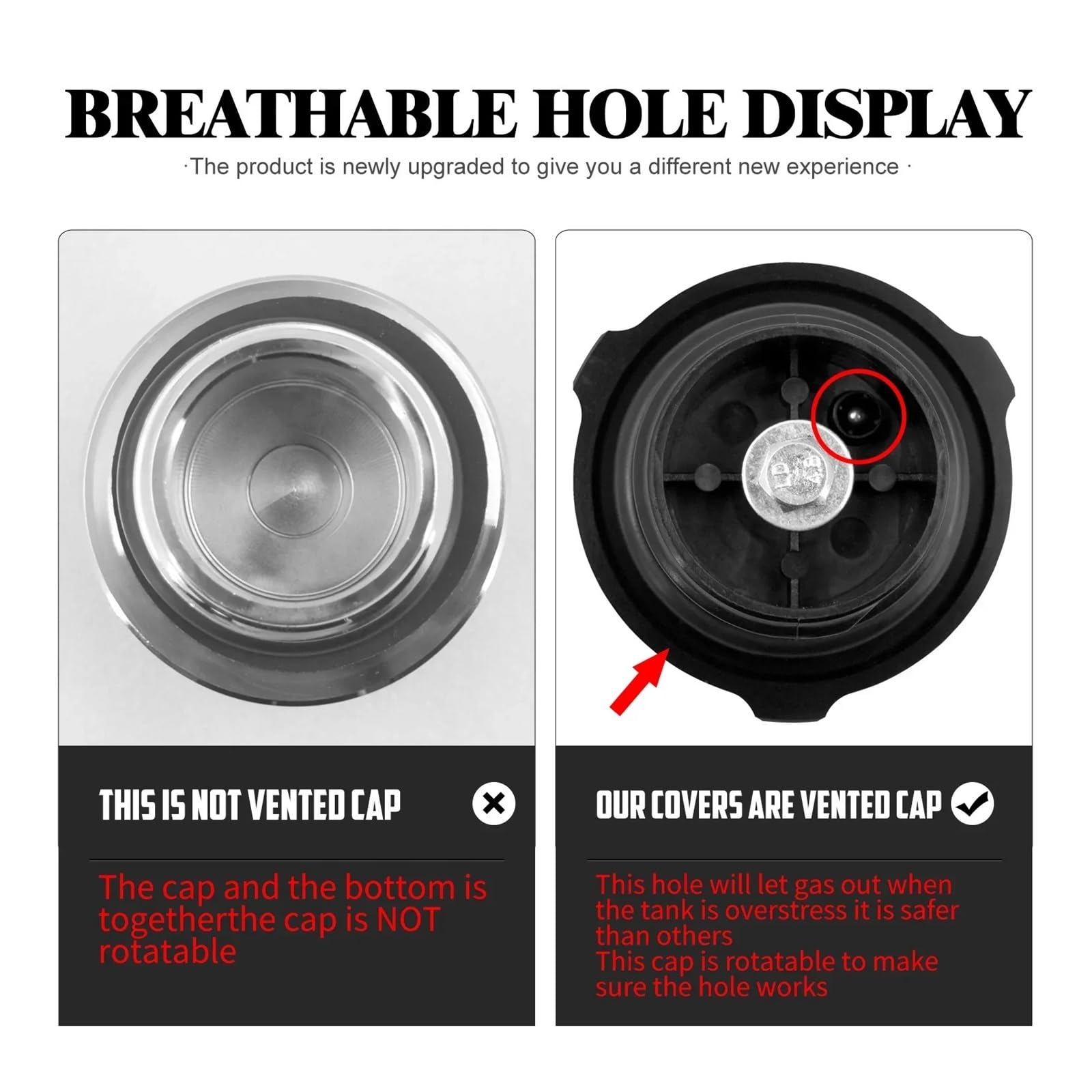 Tappo Serbatoio Tappo Serbatoio Carburante Per Ha&rley Touring Dyna Softail | Il Tappo Dell'olio Ventilato Lavorato Migliora Lo Stile E Previene L'accumulo Di Carburante Per Ha&rley