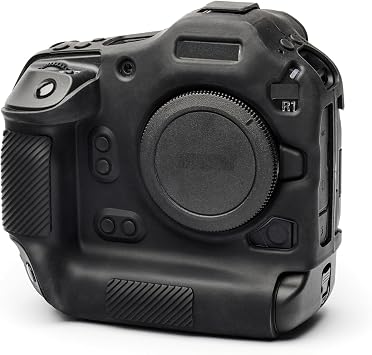 easyCover Protective Silicone Camera Case for Canon R1 Black