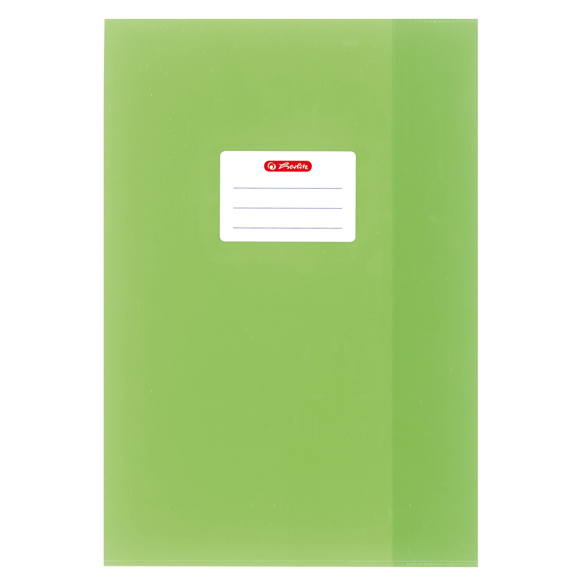 Herlitz 5204110 A4 Din Structure of Bast 100 My Exercise Book Cover - Green