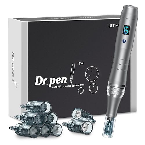 Bolígrafo profesional de microagujas con 8 cartuchos, micro aguja inalámbrica, cartuchos de agujas de repuesto, 3 piezas de 16 pines, 3 piezas de 36