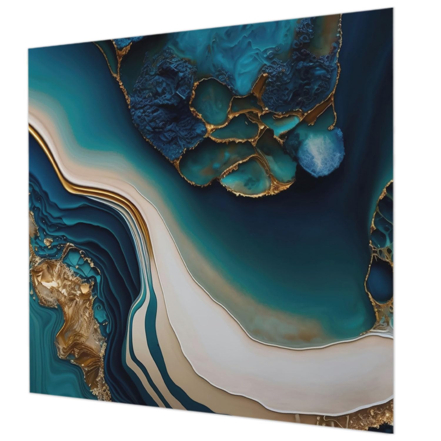 Papier peint intissé 250x250 cm abstraction colorée Tulup