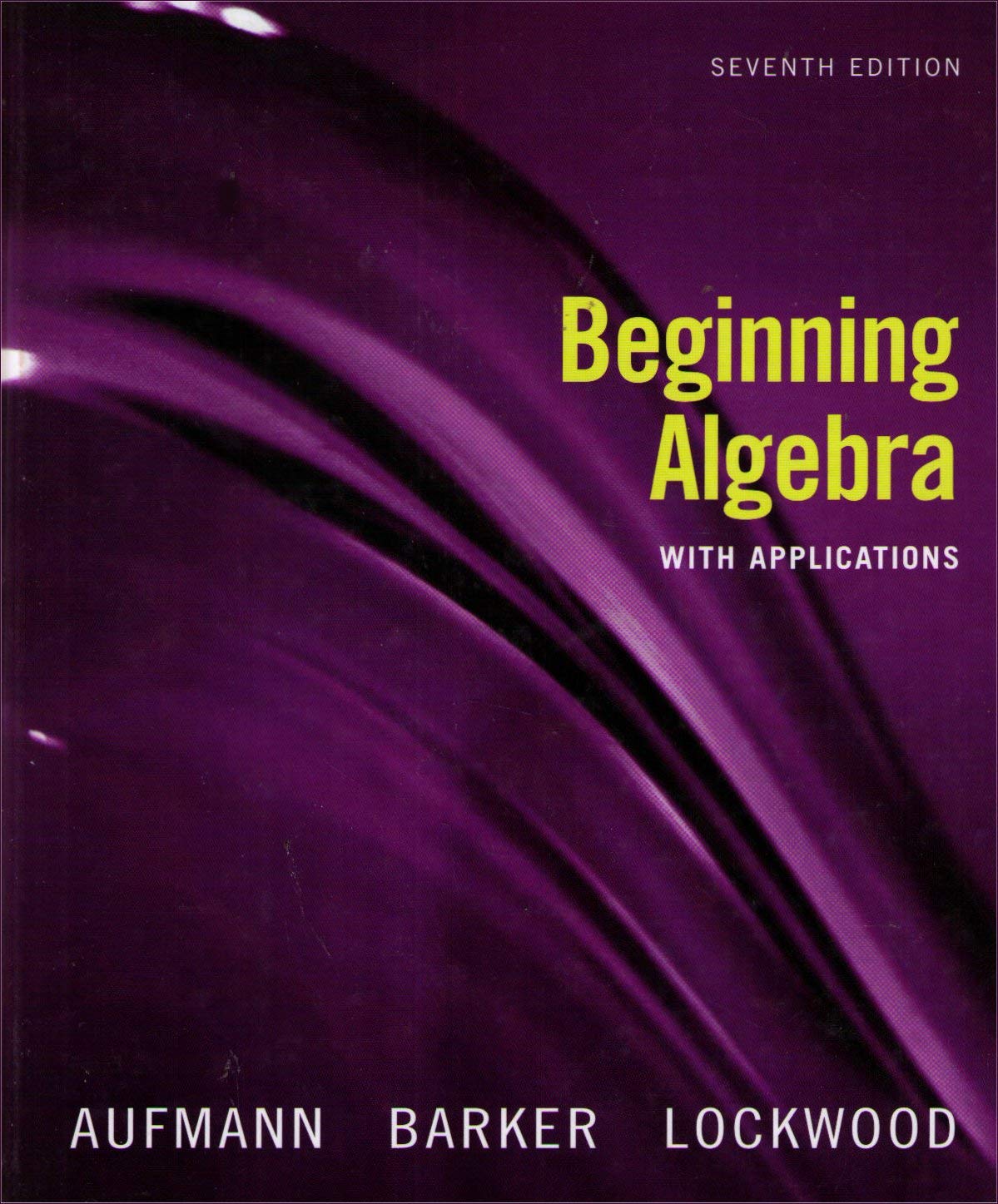 Beginning Algebra: With Applications