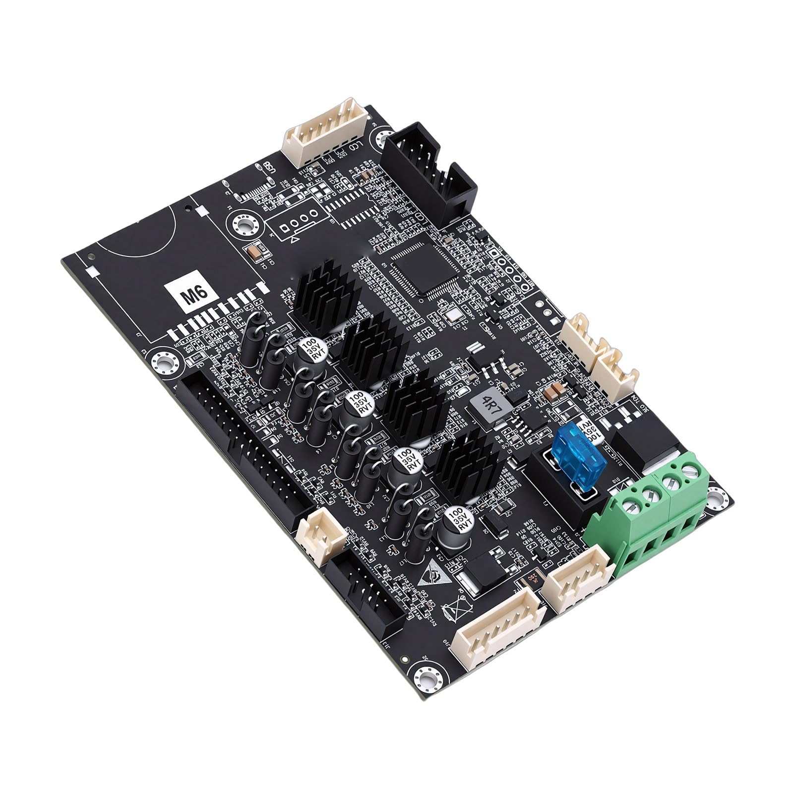 FTVOGUE 32 Bit Silent Mainboard 32 Bit Silent Control Board Motherboard mit TMC Quiet Driver Vorgeflashte Firmware für Ender 3 V3 KE 3D-Drucker