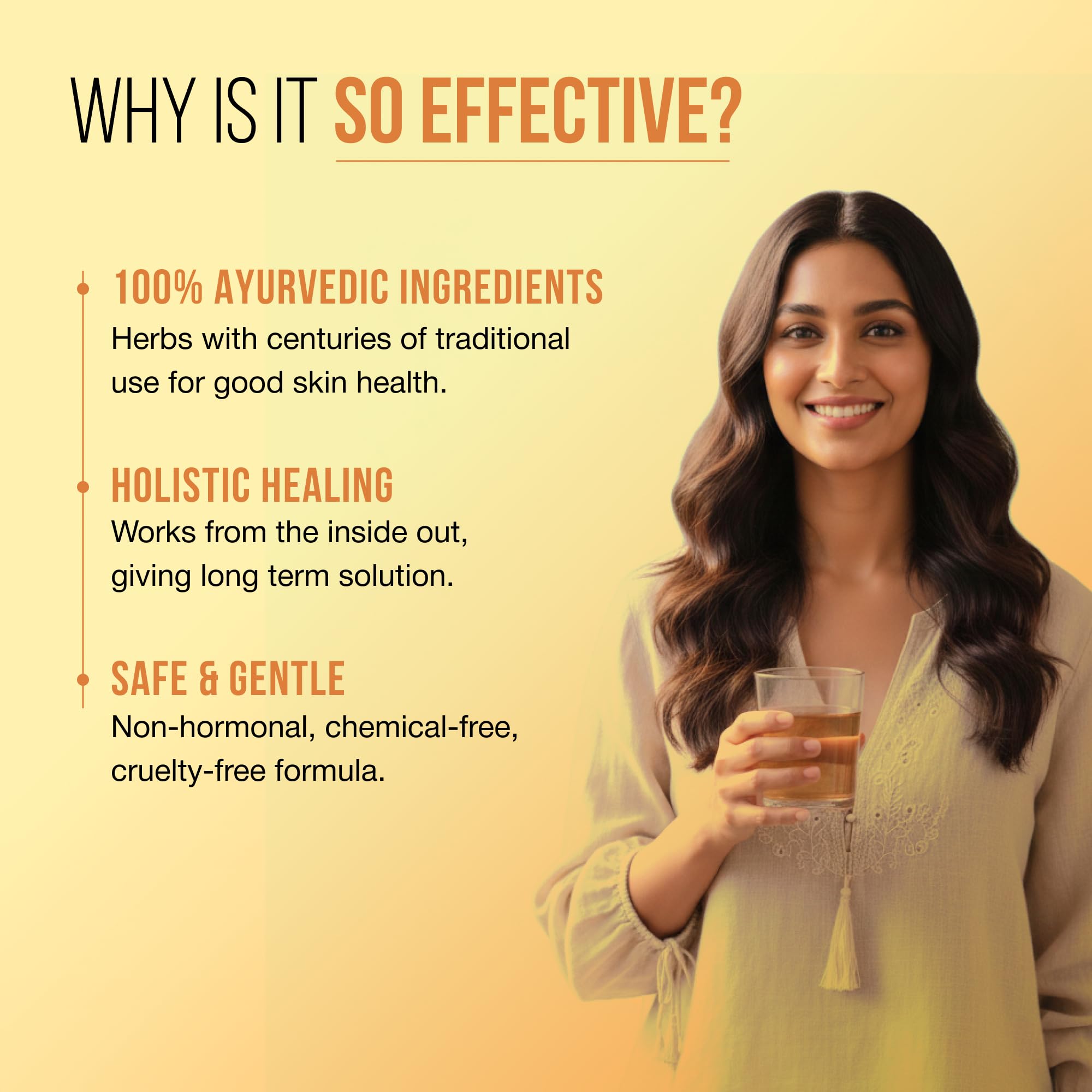 The Element Brightening Drops with Manjistha & Amla, Herbal Skin Brightening Serum, Anti-Pigmentation, Anti-Acne, With Neem, Turmeric & 20+ Herbs, For Dull & Dry Skin - Image 2 thumbnail