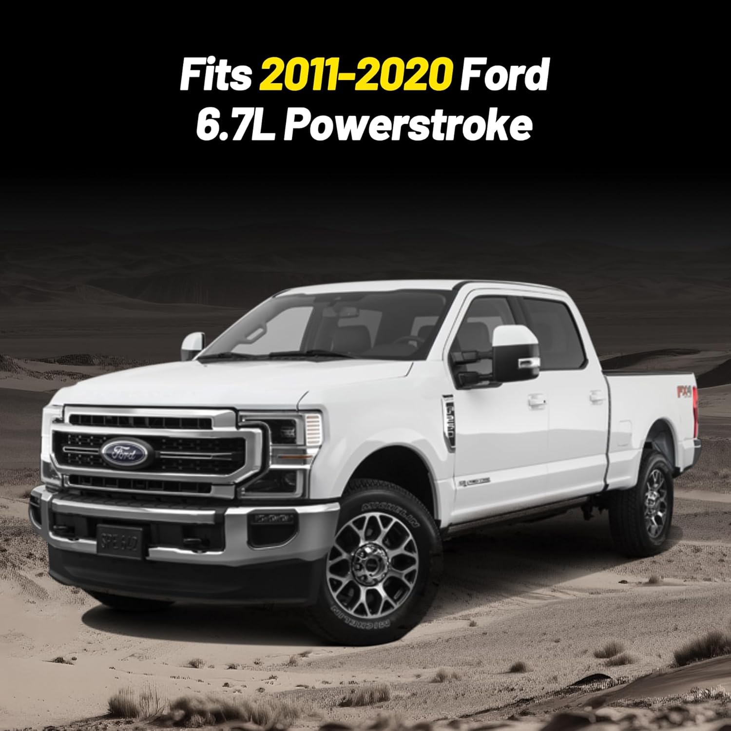 SOTF Switch Compatible for 2011-2020 Ford 6.7L Powerstroke, 5-Position Fuel Temp Shift-On-The-Fly Switch with Connector