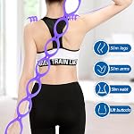 Resistance Bands Adjustable 7-Ring with Handles, Resistance Bands for Working Out for Home Gym