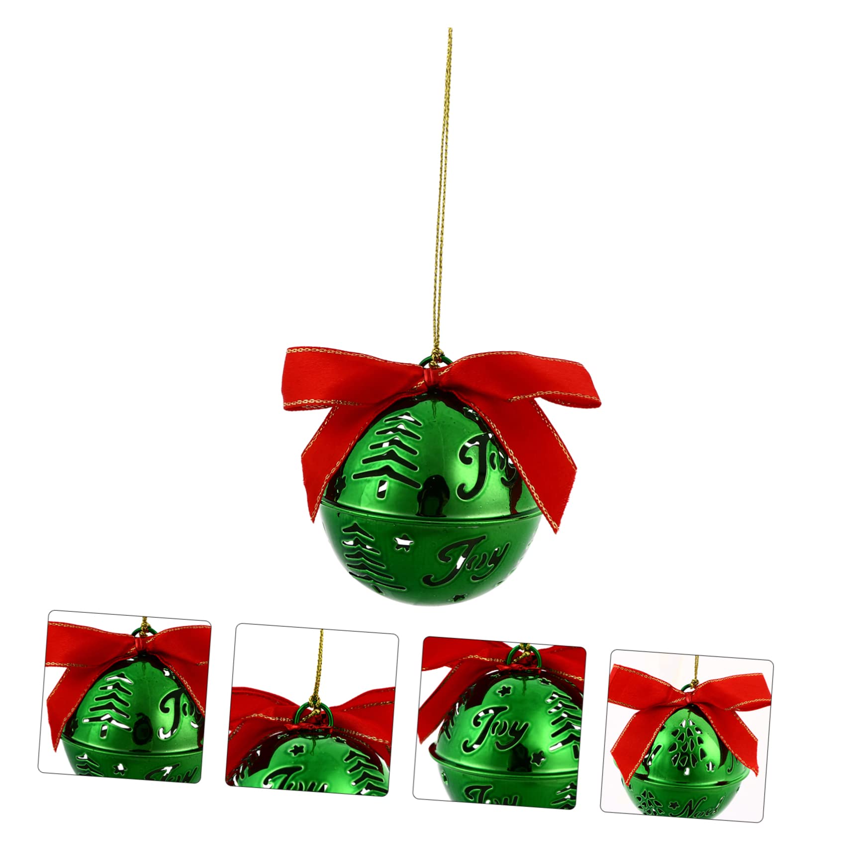 12pezzi Pendenti Decorazione Albero Di Natale Forma Di Campanella Ornamento Da Appendere Decorazione Da Appendere Per Casa