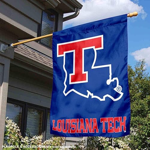 Miniatura 2 de Bandera de Louisiana Tech Bulldogs House