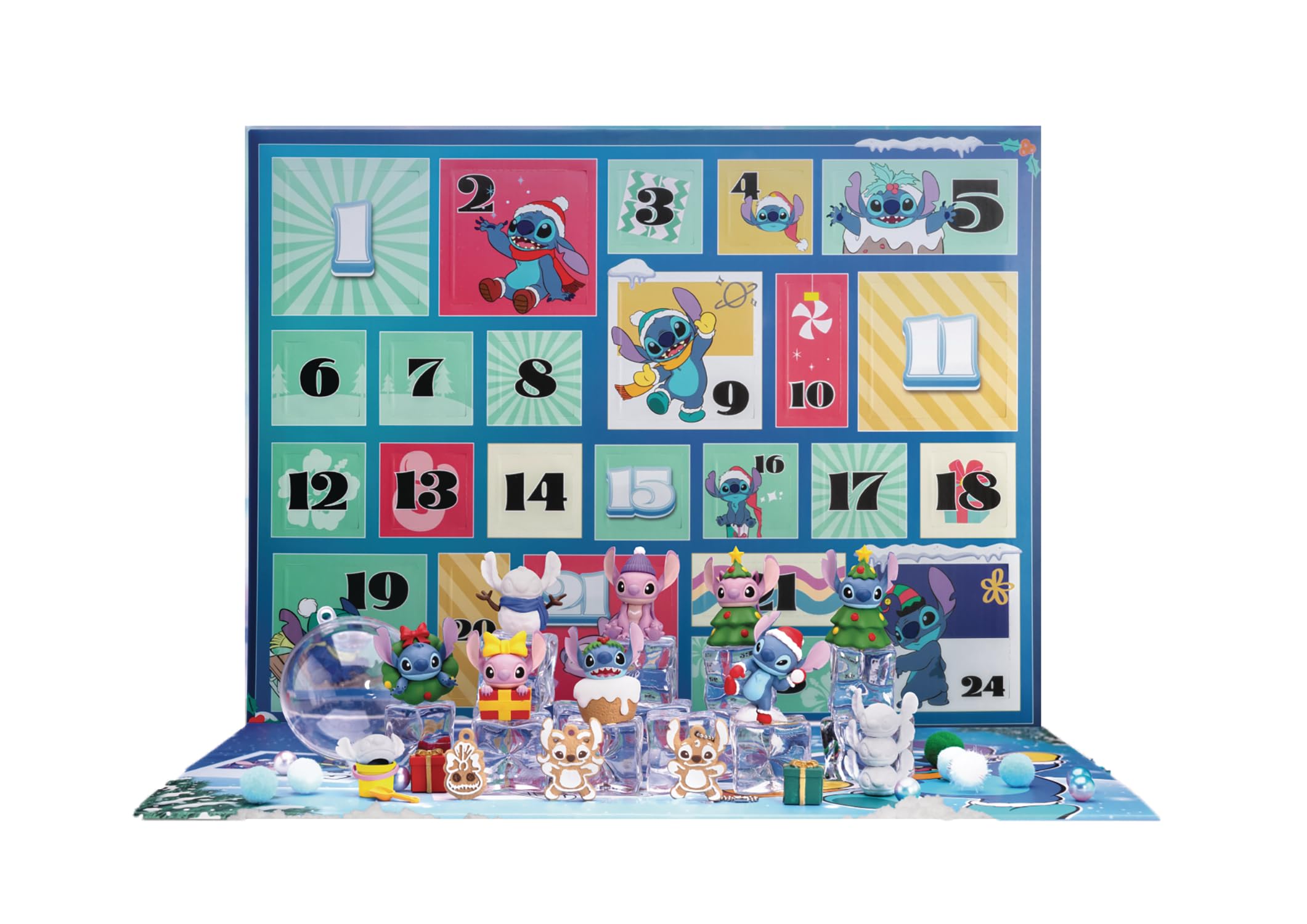 リロ&スティッチ フィギュア　スノーグローブ　オルゴール　25周年ピンズ付き Amazon.co.jp: リロ&スティッチオルゴール付き豪華スノー