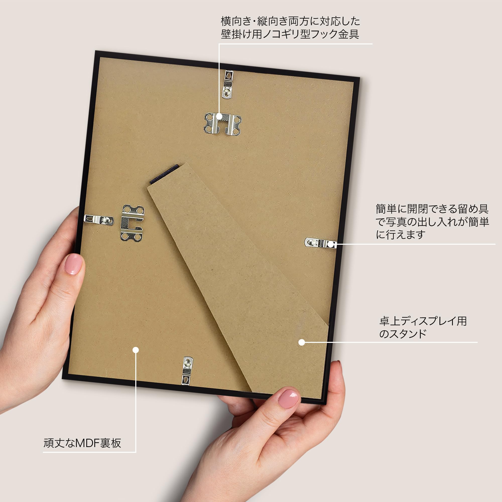 Amazon.co.jp: Americanflat 四つ切りサイズ（25.4cm x 30.5cm） 額縁