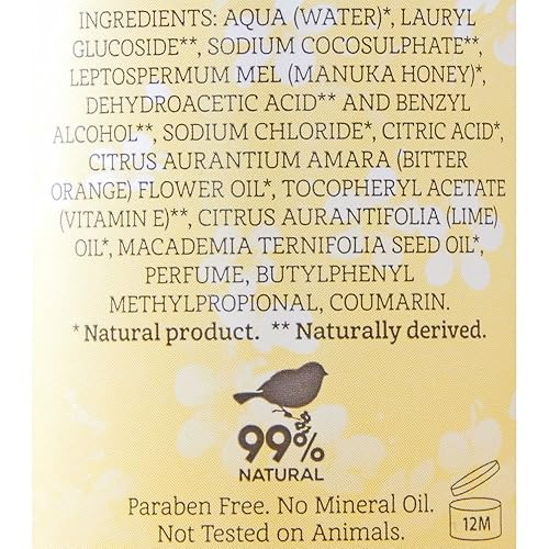 Miniatura 3 de Wild Ferns Gel de ducha de miel de manuka