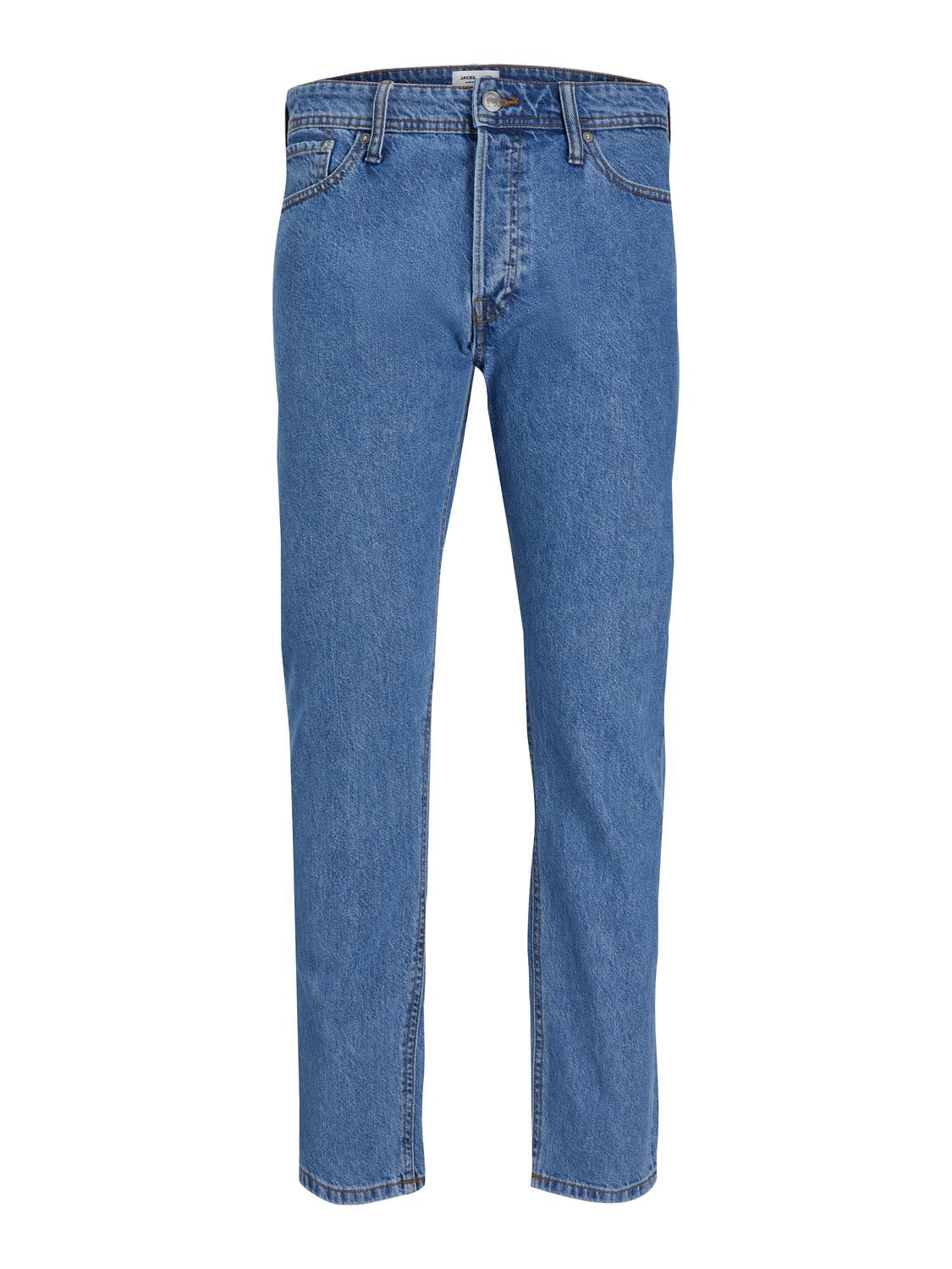 JACK & JONES Men's JJIEDDIE Jjoriginal SQ 735 Jeans, Blue Denim, 36W x 32L