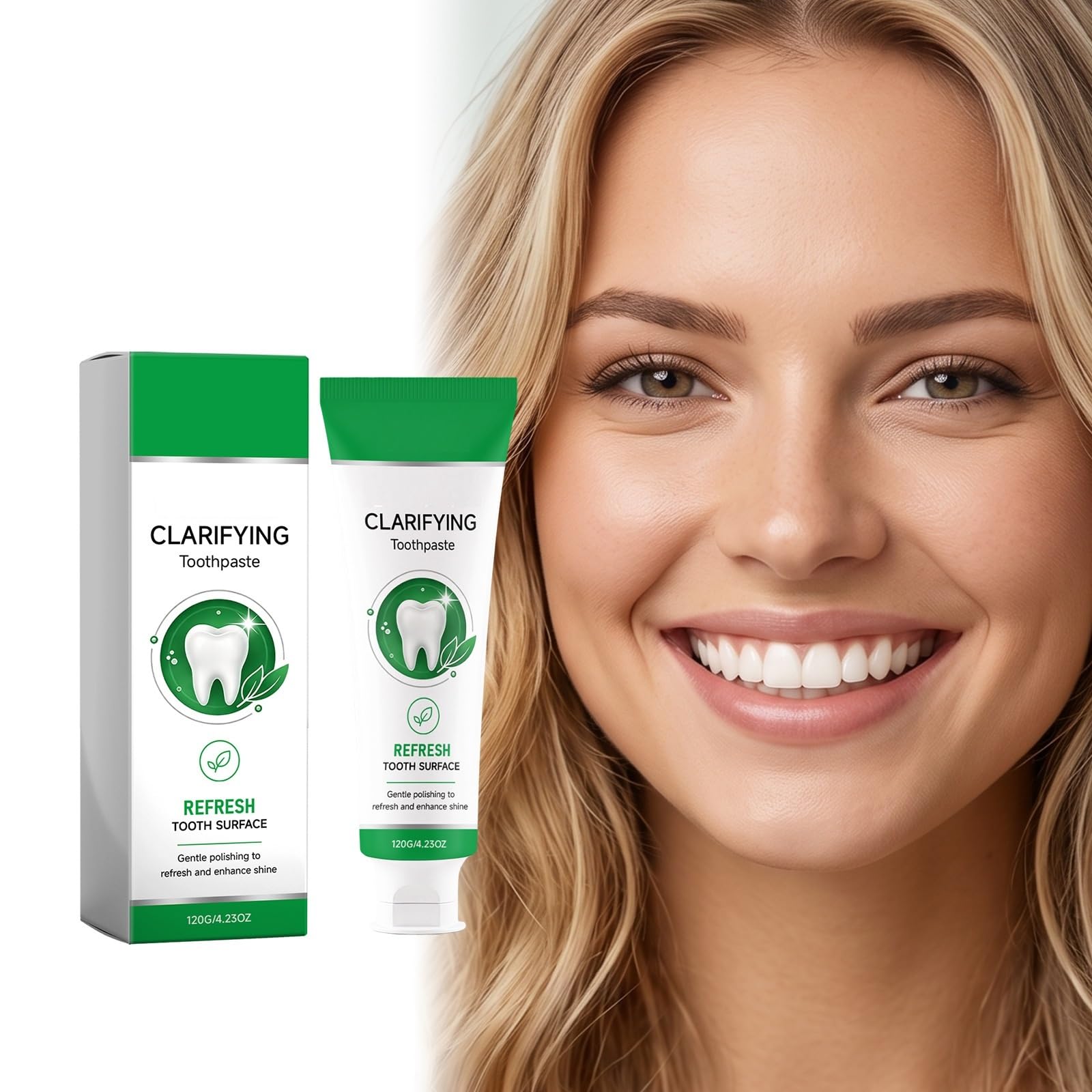 Dentifrice nano hydroxyapatite, sans fluorure, (6PCS)
