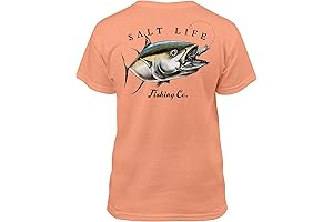 Salt Life Kids Chasing Giants Youth Lacrosse Shirt